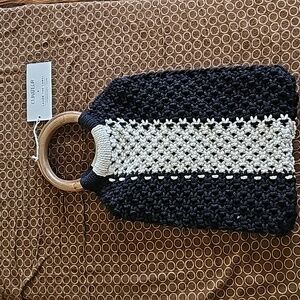 Curated x Laude The Label Gabby Macrame Bag